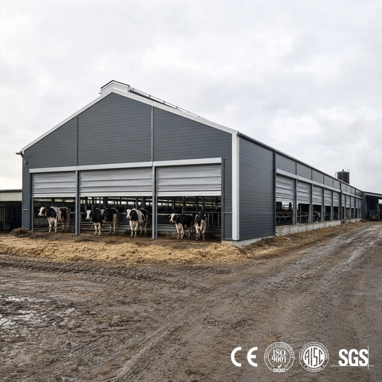 Steel Structure Cowshed